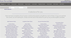 Desktop Screenshot of careerteesngifts.com